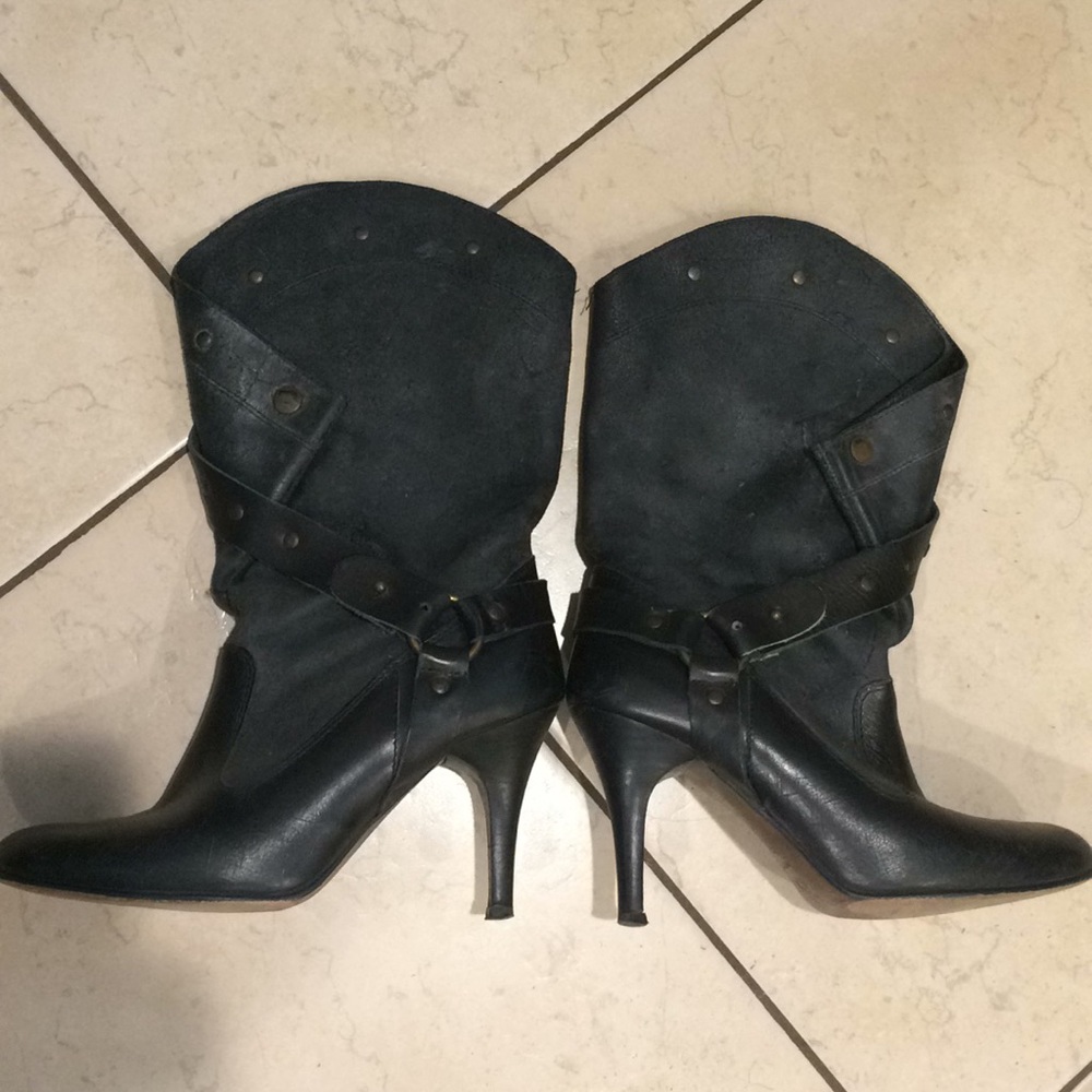 Diesel Style Lab High Heeled Boots